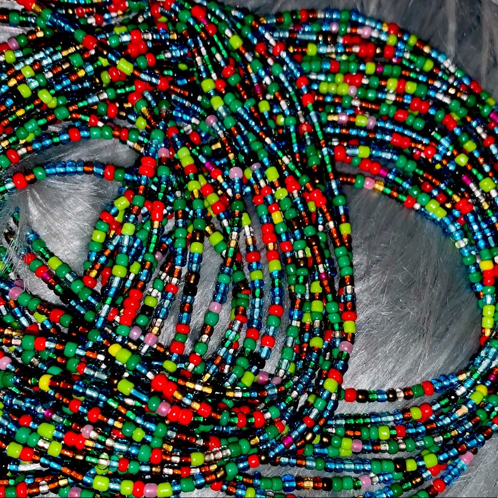 WAIST BEADS🚨MARDI GRA